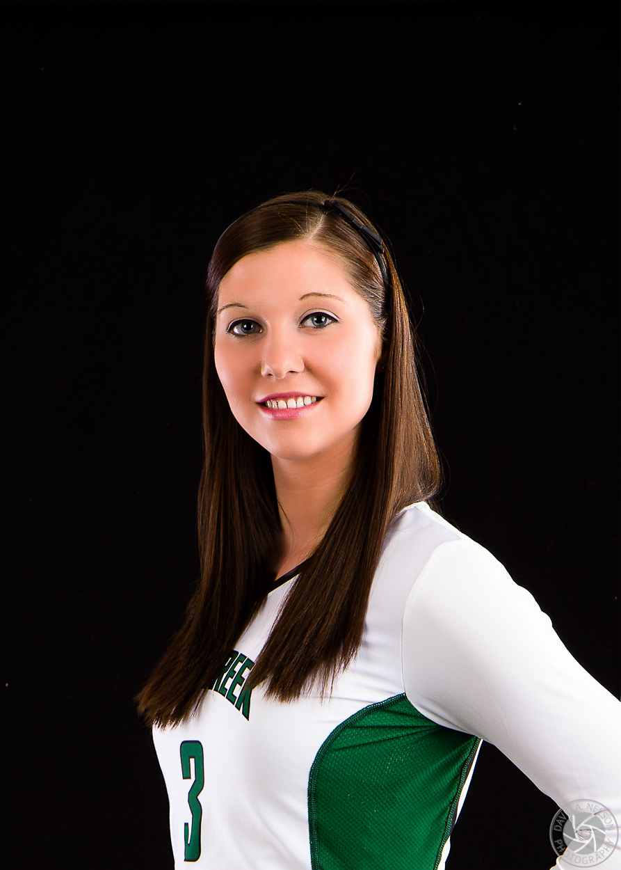 Em's Senior Volleyball Portrait